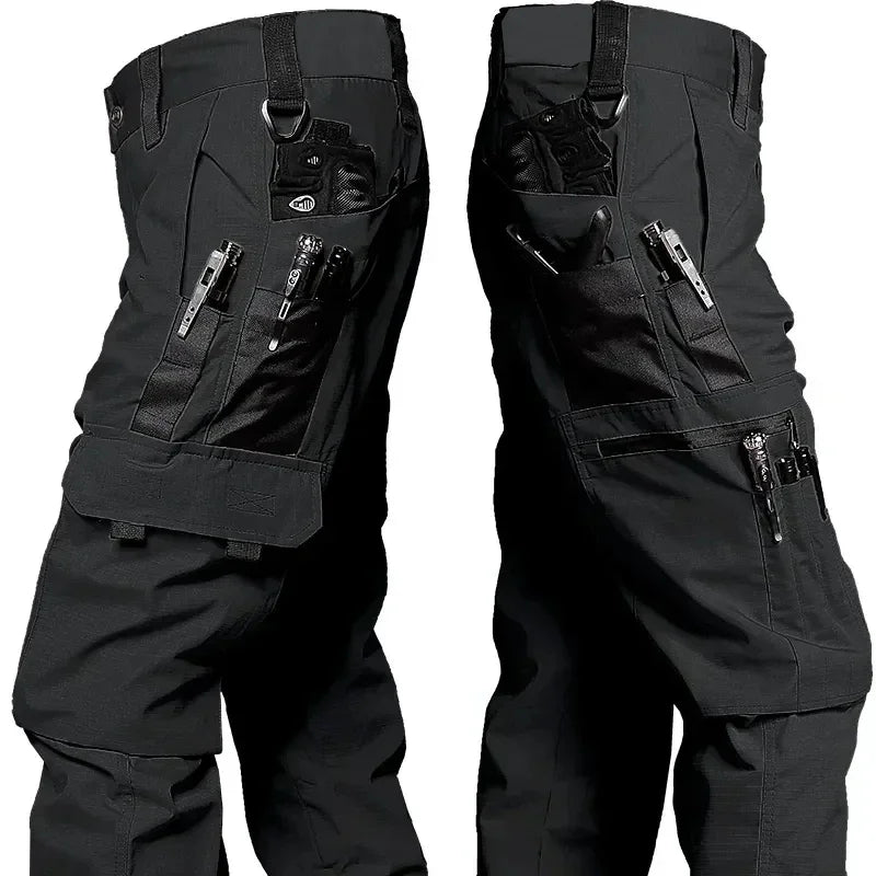 Pantalon cargo homme multi-poches – travail et randonnée