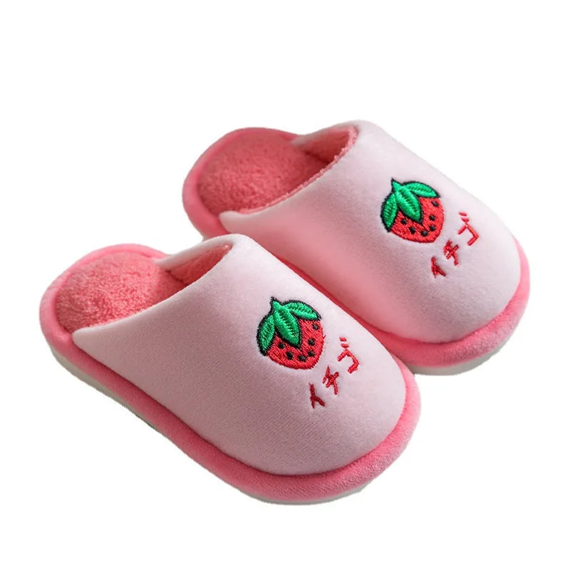 Chaussons enfant chauds et antidérapants