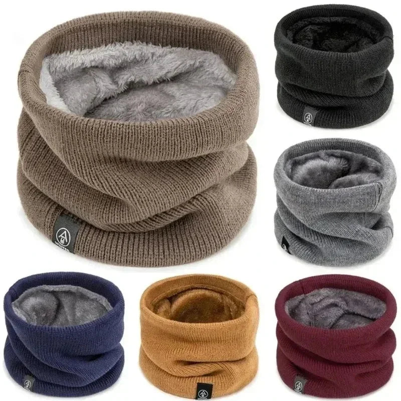 Tour de cou en maille chaude – homme et femme
