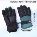 Gants de ski enfant chauds et antidérapants