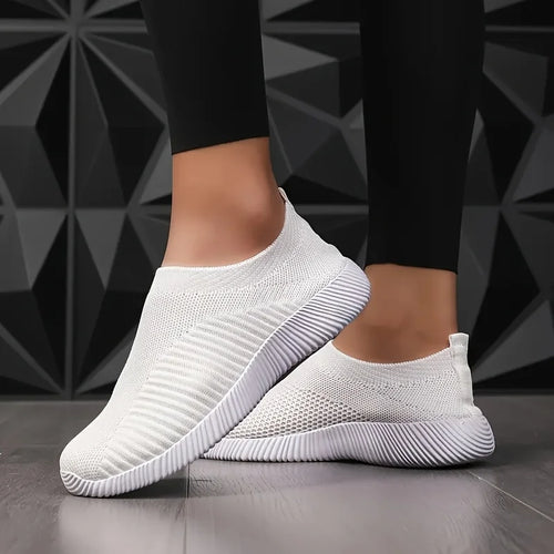 Baskets femme légères à enfiler – mesh respirant